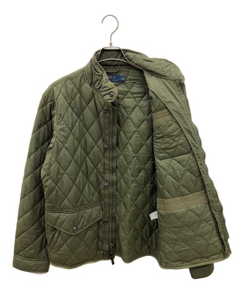 POLO RALPH LAUREN（ポロ・ラルフローレン）POLO RALPH LAUREN (ポロ・ラルフローレン) キルティングジャケット グリーン サイズ:Lの古着・服飾アイテム