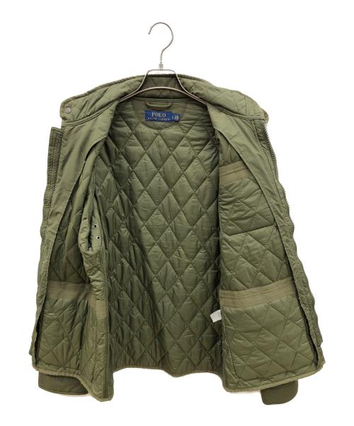 POLO RALPH LAUREN（ポロ・ラルフローレン）POLO RALPH LAUREN (ポロ・ラルフローレン) キルティングジャケット グリーン サイズ:Lの古着・服飾アイテム