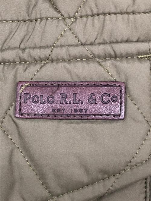 POLO RALPH LAUREN（ポロ・ラルフローレン）POLO RALPH LAUREN (ポロ・ラルフローレン) キルティングジャケット グリーン サイズ:Lの古着・服飾アイテム