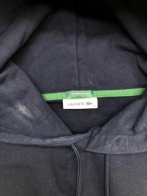 LACOSTE（ラコステ）LACOSTE (ラコステ) プルオーバーパーカー ネイビー サイズ:36の古着・服飾アイテム
