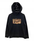 Onitsuka Tigerオニツカタイガー）の古着「プルオーバーパーカー」｜ブラック