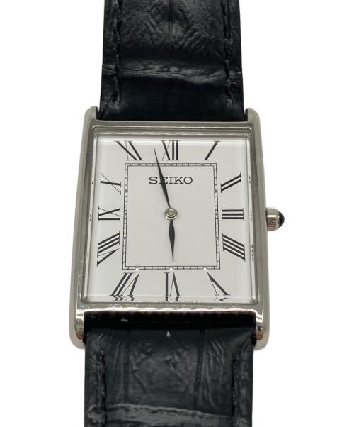 SEIKO（セイコー）SEIKO (セイコー) 腕時計 ブラックの古着・服飾アイテム