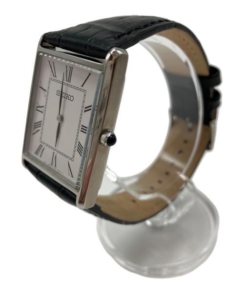 SEIKO（セイコー）SEIKO (セイコー) 腕時計 ブラックの古着・服飾アイテム