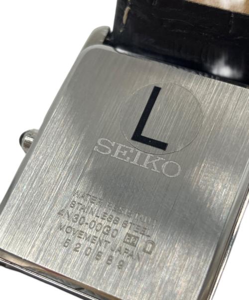 SEIKO（セイコー）SEIKO (セイコー) 腕時計 ブラックの古着・服飾アイテム