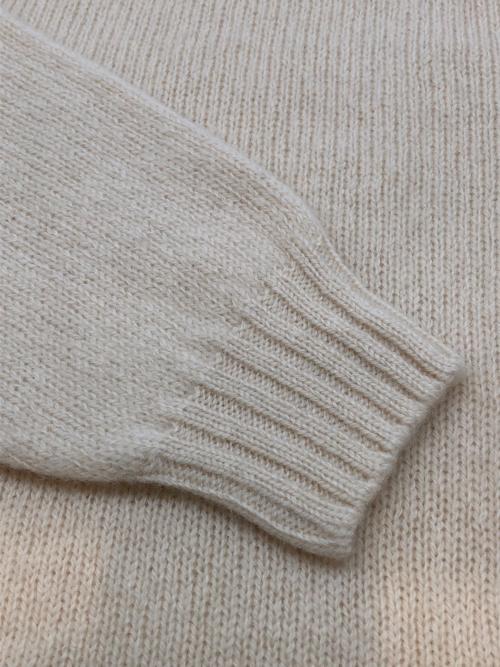 Harley（ハーレー）Harley (ハーレー) 厚手ニット アイボリー サイズ:40 未使用品の古着・服飾アイテム