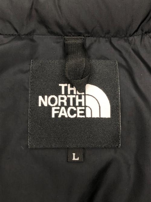 THE NORTH FACE（ザ ノース フェイス）THE NORTH FACE (ザ ノース フェイス) ダウンジャケット ヌプシジャケット レッド×ブラック サイズ:Lの古着・服飾アイテム