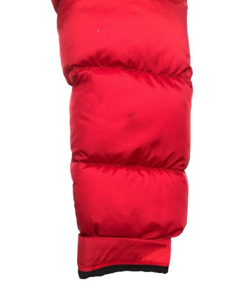THE NORTH FACE（ザ ノース フェイス）THE NORTH FACE (ザ ノース フェイス) ダウンジャケット ヌプシジャケット レッド×ブラック サイズ:Lの古着・服飾アイテム