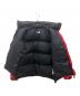 中古・古着 THE NORTH FACE (ザ ノース フェイス) ダウンジャケット ヌプシジャケット レッド×ブラック サイズ:L：19000円