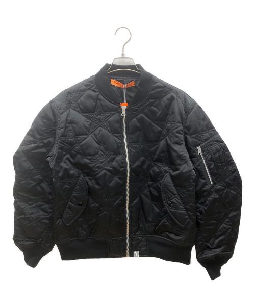 studio seven（スタジオセブン）studio seven (スタジオセブン) MA-1ジャケット ブラック サイズ:L 未使用品の古着・服飾アイテム