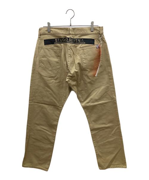 studio seven（スタジオセブン）studio seven (スタジオセブン) チノパン ベージュ サイズ:L 未使用品の古着・服飾アイテム
