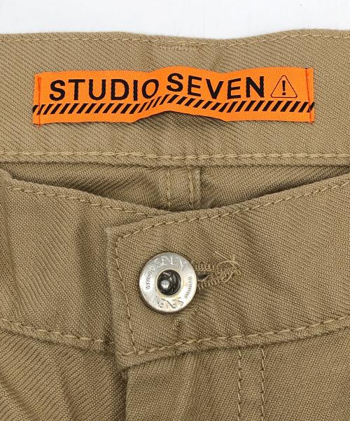studio seven（スタジオセブン）studio seven (スタジオセブン) チノパン ベージュ サイズ:L 未使用品の古着・服飾アイテム