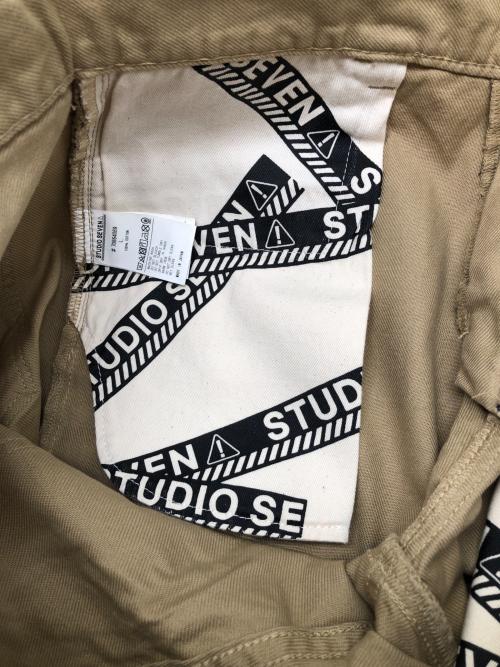 studio seven（スタジオセブン）studio seven (スタジオセブン) チノパン ベージュ サイズ:L 未使用品の古着・服飾アイテム