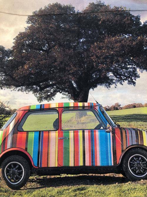 PAUL SMITH（ポールスミス）PAUL SMITH (ポールスミス) ミニスカート プリント総柄 Y2K マルチカラー サイズ:40の古着・服飾アイテム