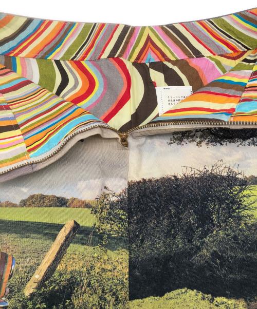 PAUL SMITH（ポールスミス）PAUL SMITH (ポールスミス) ミニスカート プリント総柄 Y2K マルチカラー サイズ:40の古着・服飾アイテム