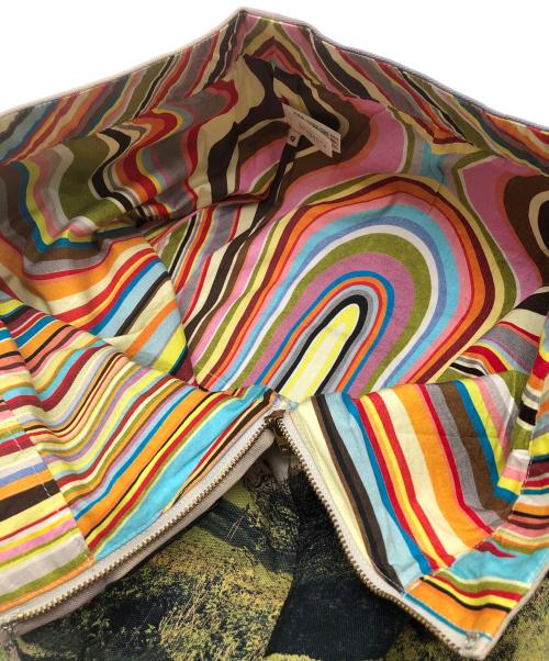 PAUL SMITH（ポールスミス）PAUL SMITH (ポールスミス) ミニスカート プリント総柄 Y2K マルチカラー サイズ:40の古着・服飾アイテム