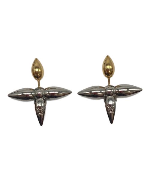 LOUIS VUITTON（ルイ ヴィトン）LOUIS VUITTON (ルイ ヴィトン) ブックル ドレイユ・ルイゼット シルバー×ゴールドの古着・服飾アイテム