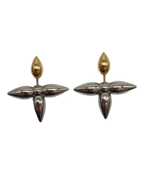 LOUIS VUITTON（ルイ ヴィトン）LOUIS VUITTON (ルイ ヴィトン) ブックル ドレイユ・ルイゼット シルバー×ゴールドの古着・服飾アイテム