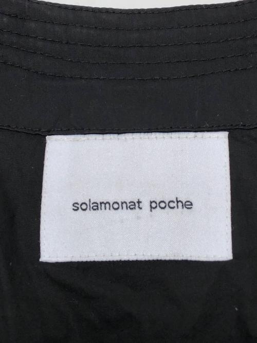 solamonat poche（ソラモナ ポッシェ）solamonat poche (ソラモナ ポッシェ) ダウンコート ブラック サイズ:不明の古着・服飾アイテム