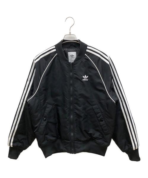 adidas（アディダス）adidas (アディダス) ボンバージャケット　SST VARSITY ブラック サイズ:Ｍの古着・服飾アイテム