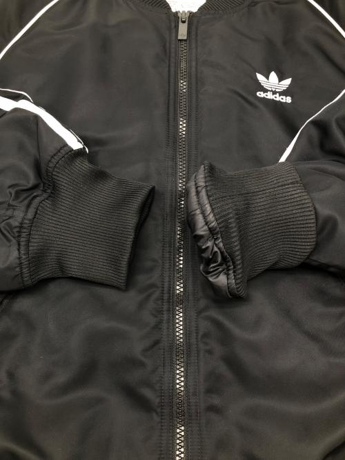 adidas（アディダス）adidas (アディダス) ボンバージャケット　SST VARSITY ブラック サイズ:Ｍの古着・服飾アイテム