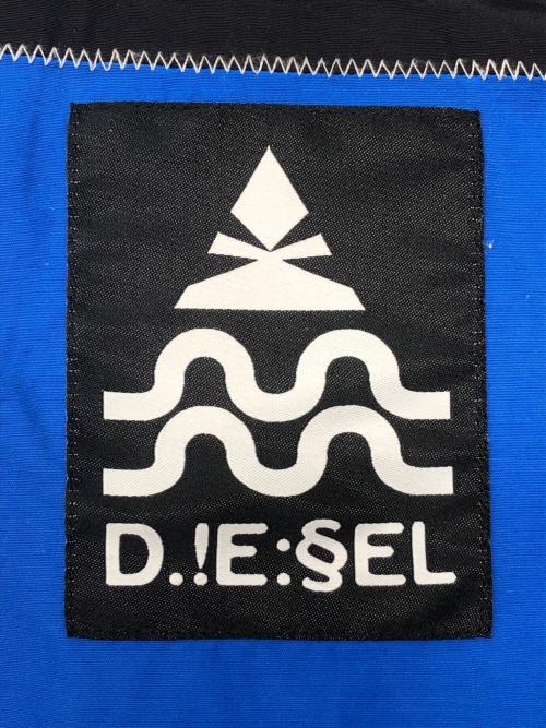 DIESEL（ディーゼル）DIESEL (ディーゼル) ウインドブレーカー ブルー×グレー×ブラック サイズ:Lの古着・服飾アイテム