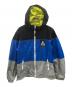 DIESEL（ディーゼル）の古着「ウインドブレーカー」｜ブルー×グレー×ブラック
