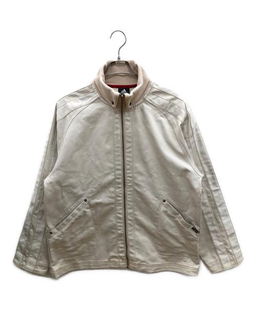 adidas（アディダス）adidas (アディダス) ジャケット アイボリー サイズ:Lの古着・服飾アイテム