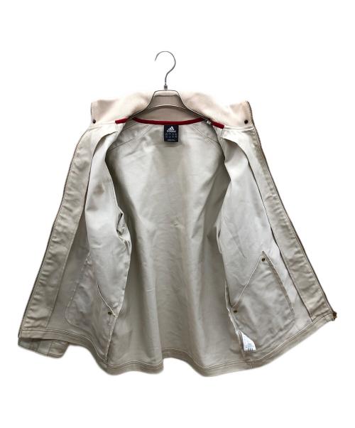 adidas（アディダス）adidas (アディダス) ジャケット アイボリー サイズ:Lの古着・服飾アイテム
