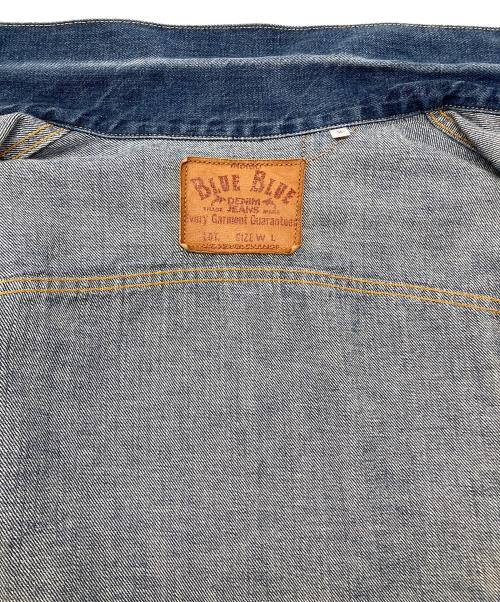 BLUE BLUE（ブルーブルー）BLUE BLUE (ブルーブルー) デニムジャケット インディゴ サイズ:Lの古着・服飾アイテム