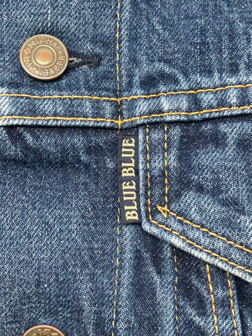 BLUE BLUE（ブルーブルー）BLUE BLUE (ブルーブルー) デニムジャケット インディゴ サイズ:Lの古着・服飾アイテム