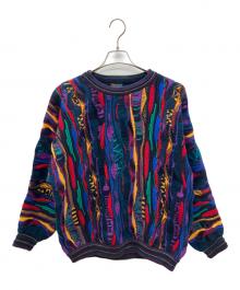 Emaroo（エマルー）の古着「90s 3Dニット　古着」｜マルチカラー