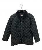 Traditional Weatherwearトラディショナルウェザーウェア）の古着「キルティングジャケット」｜ブラック