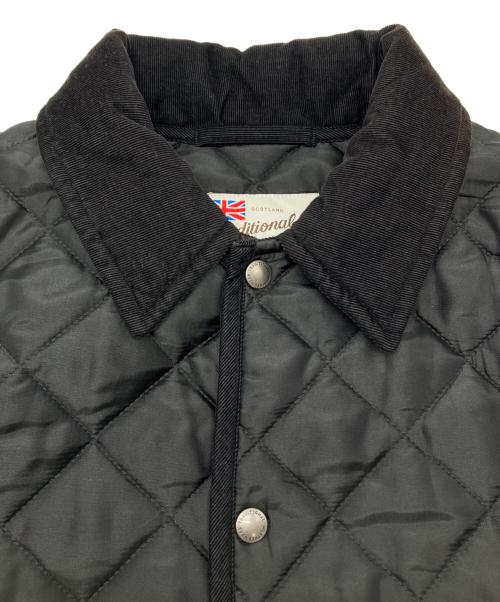 Traditional Weatherwear（トラディショナルウェザーウェア）Traditional Weatherwear (トラディショナルウェザーウェア) キルティングジャケット ブラック サイズ:40の古着・服飾アイテム