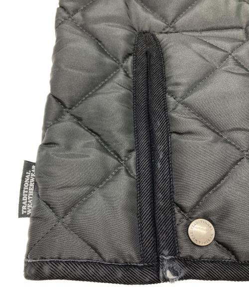 Traditional Weatherwear（トラディショナルウェザーウェア）Traditional Weatherwear (トラディショナルウェザーウェア) キルティングジャケット ブラック サイズ:40の古着・服飾アイテム