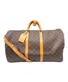 LOUIS VUITTON（ルイ ヴィトン）の古着「モノグラム　	キーポル・バンドリエール55」｜ブラウン