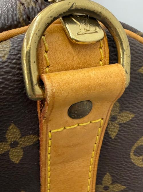 LOUIS VUITTON（ルイ ヴィトン）LOUIS VUITTON (ルイ ヴィトン) モノグラム　	キーポル・バンドリエール55 ブラウンの古着・服飾アイテム