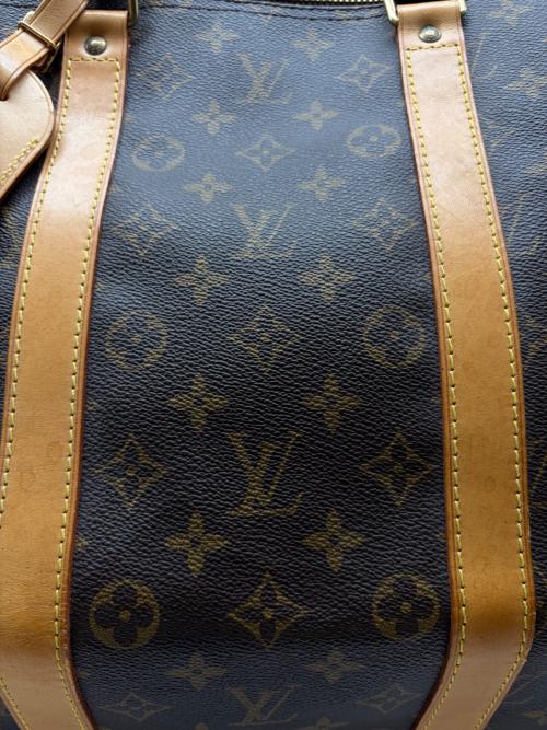 LOUIS VUITTON（ルイ ヴィトン）LOUIS VUITTON (ルイ ヴィトン) モノグラム　	キーポル・バンドリエール55 ブラウンの古着・服飾アイテム