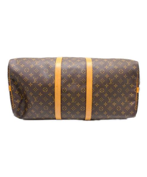 LOUIS VUITTON（ルイ ヴィトン）LOUIS VUITTON (ルイ ヴィトン) モノグラム　	キーポル・バンドリエール55 ブラウンの古着・服飾アイテム