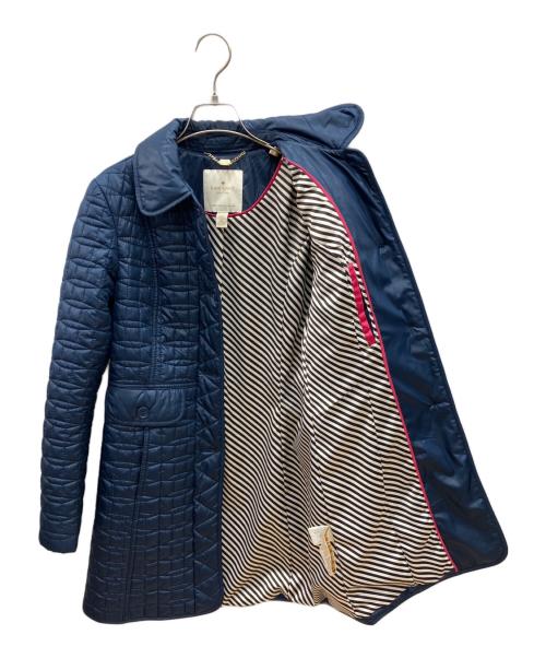 Kate Spade（ケイトスペード）Kate Spade (ケイトスペード) キルティングコート ブルー サイズ:XSの古着・服飾アイテム
