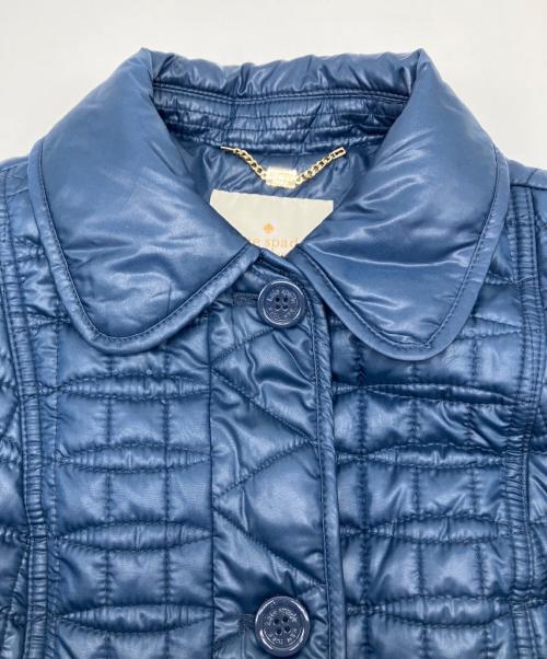 Kate Spade（ケイトスペード）Kate Spade (ケイトスペード) キルティングコート ブルー サイズ:XSの古着・服飾アイテム