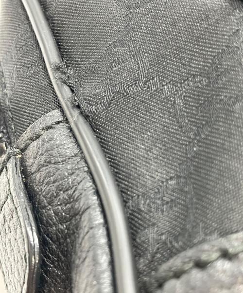 GUCCI（グッチ）GUCCI (グッチ) GG　ウエストバッグ ブラックの古着・服飾アイテム