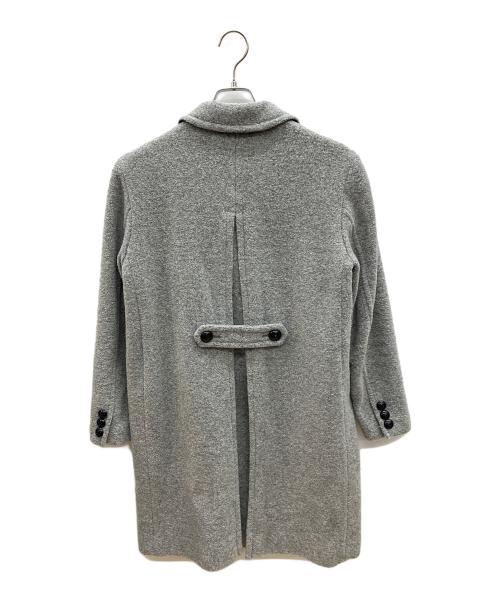 BLUE LABEL CRESTBRIDGE（ブルーレーベルクレストブリッジ）BLUE LABEL CRESTBRIDGE (ブルーレーベルクレストブリッジ) チェスターコート グレー サイズ:38の古着・服飾アイテム