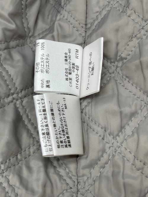 BLUE LABEL CRESTBRIDGE（ブルーレーベルクレストブリッジ）BLUE LABEL CRESTBRIDGE (ブルーレーベルクレストブリッジ) チェスターコート グレー サイズ:38の古着・服飾アイテム