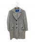BLUE LABEL CRESTBRIDGE（ブルーレーベルクレストブリッジ）の古着「チェスターコート」｜グレー