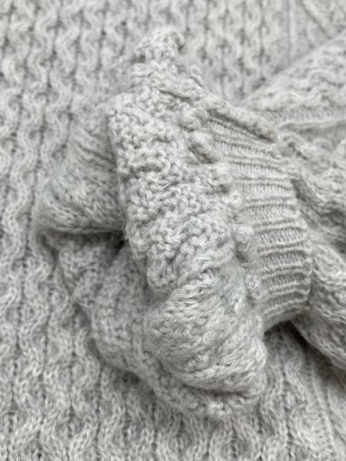 RHC Ron Herman（アールエイチシー ロンハーマン）RHC Ron Herman (アールエイチシー ロンハーマン) 厚手ニット ライトグレー サイズ:不明の古着・服飾アイテム