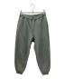 filmelange（フィルメランジェ）の古着「スウェットパンツ」｜ライトグリーン
