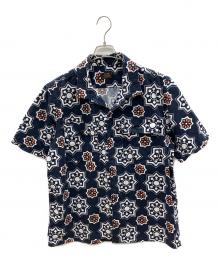 LEVI'S（リーバイス）の古着「半袖シャツ　花柄」｜ネイビー×ホワイト