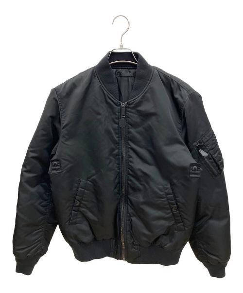 AVIREX（アヴィレックス）AVIREX (アヴィレックス) フライトジャケット　50th ANNIVERSARY ブラック サイズ:XLの古着・服飾アイテム