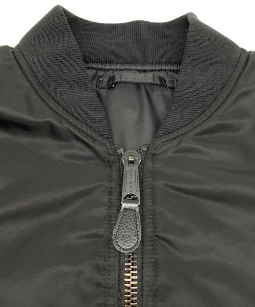 AVIREX（アヴィレックス）AVIREX (アヴィレックス) フライトジャケット　50th ANNIVERSARY ブラック サイズ:XLの古着・服飾アイテム