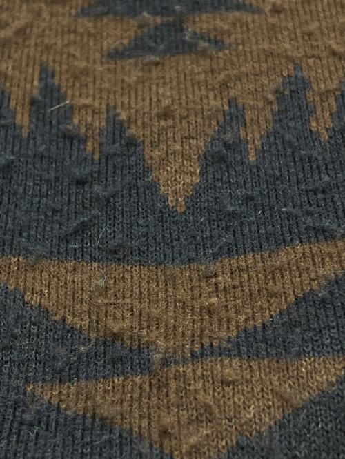 PENDLETON（ペンドルトン）PENDLETON (ペンドルトン) ボアジャケット ブラウン×ネイビー サイズ:Lの古着・服飾アイテム